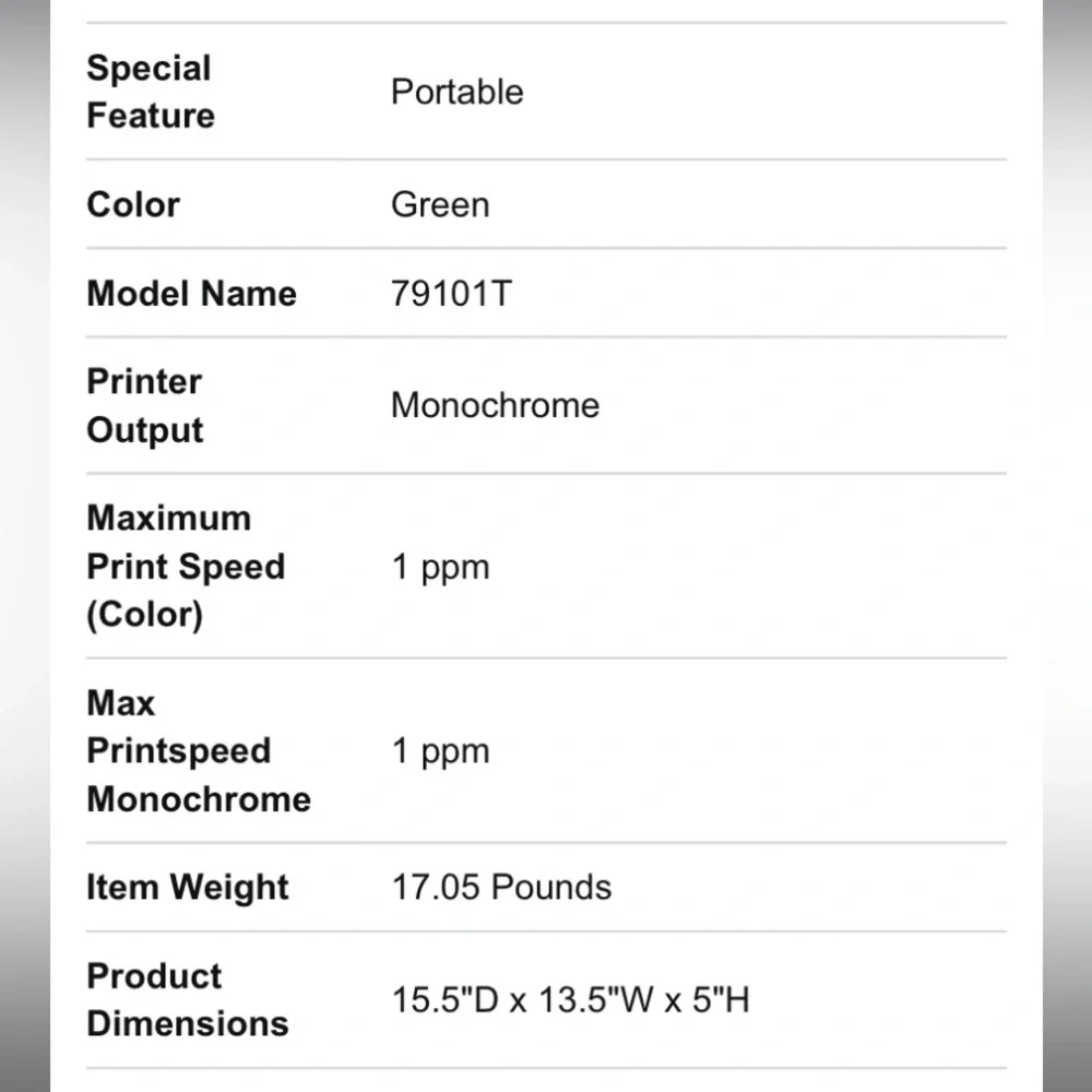 Royal typewriter, Teal, Decorative Accents for Home and functional. - Picture 7 of 14